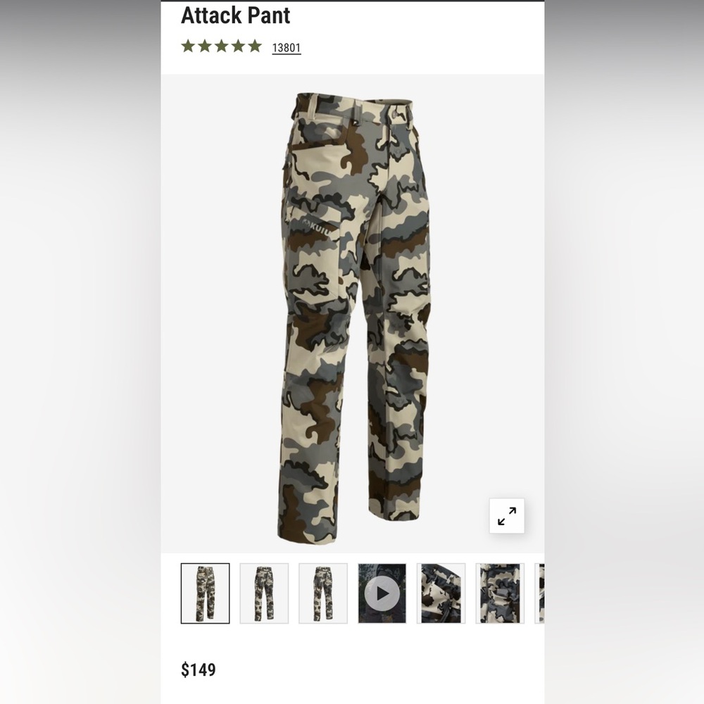 Kuiu Attack Pant